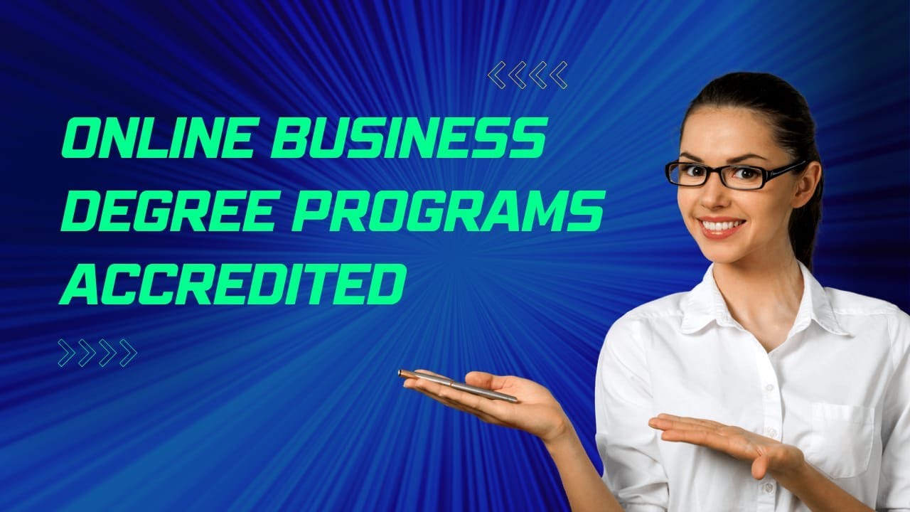 Online business degree